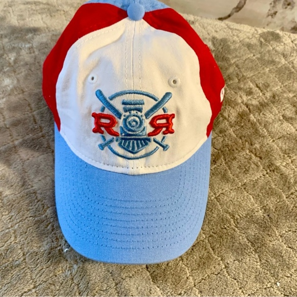 New Era 9TWENTY Youth Round Rock Express Hat – Adjustable Strap – Red White Blue